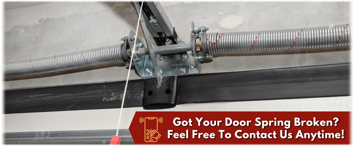 Broken Garage Door Spring Gilroy CA